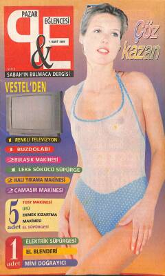 Sabahın Bulmaca Dergisi - 7 Mart 1999 - Bulmaca NDR85580 - 1