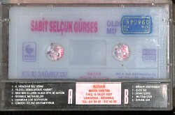 Sabit Selçuk Gürses - Oldu Mu Kaset (Mavi Bandrol - İkinci El) KST27183 - 2