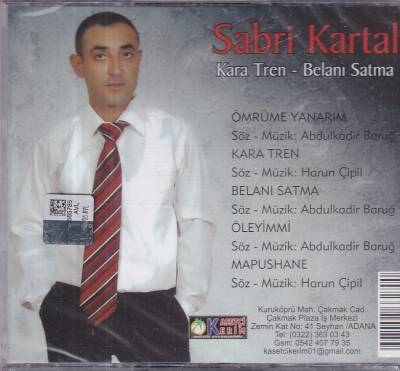 Sabri Kartal - Kara Tren Belanı Satma (Sıfır Ürün) CD Müzik CD1116 - 2