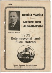 Sadeddin Kaynak - Meğer Ben Aldanmışım Nota Kitapçığı EFM1975 - 4