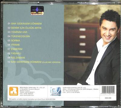 Sadık Karan - Yeminim Var CD Müzik CD2684 - 2