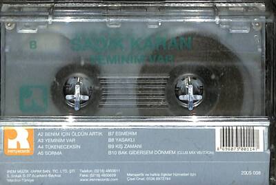 Sadık Karan - Yeminim Var Kaset (İkinci El) - 2