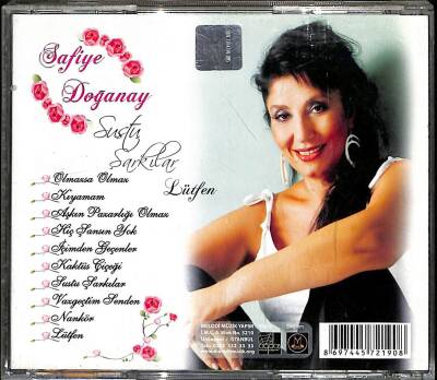 Safiye Doğanay *Sustu Şarkılar* ( İkinci El ) CD Müzik CD2334 - 2