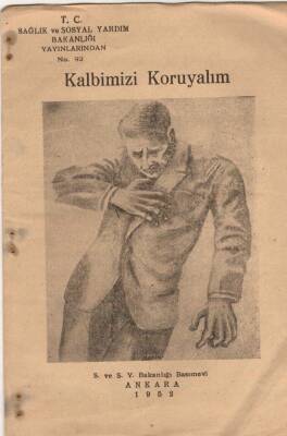 SAĞLIK - 1952 Yılı Kalbimizi Koruyalım Broşürü EFM(N)3794 - 2