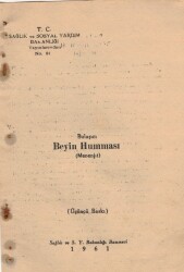 SAĞLIK - 1961 Yılı Bulaşıcı Beyin Humması(Menenjit) Broşürü EFM(N)3787 - 3