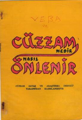 SAĞLIK - Cüzzam Nedir Nasıl Önlenir Broşürü EFM(N)3781 - 1