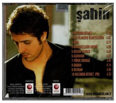 Şahin - Sen Ölmeden Ölmeyeceğim CD Müzik CD481 - 6