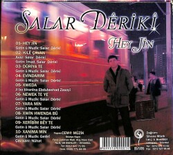 Salar Deriki *Hey Jin * ( İkinci El ) CD Müzik CD2015 - 2