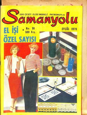 Samanyolu Dergisi No 36 - 200 Çeşit Elişi Modeli Patronuyla DRG805 - 1