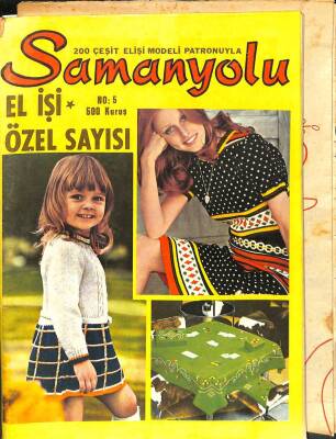 Samanyolu Dergisi No 5 - 200 Çeşit Elişi Modeli Patronuyla DRG801 - 1