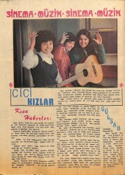 Samanyolu Haftalık Mecmua No180, 12 HAZİRAN 1975 - CİCİ KIZLAR, GÜLŞAH FİLMİNİN ÇEKİMİNE BAŞLANIYOR, ARZU OKAY, NEBAHAT ÇEHRE DRG1476 - 2