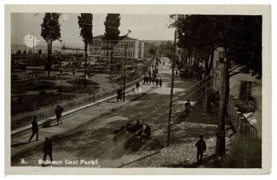 Samsun - Gazi Parkı Eski Kartpostal No.5 KRT6251 - 1