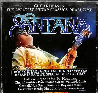 Santana *Guitar Heaven The Greatest Guitar Classics Of All Time* ( İkinci El ) CD Müzik CD1624 - 1