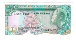 Sao Tome E Principe 100 Dobras 1989 ÇİL YKP6557 - 1