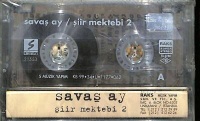 Savaş Ay - Şiir Mektebi 2 Kaset (Sıfır) KST24607 - 2