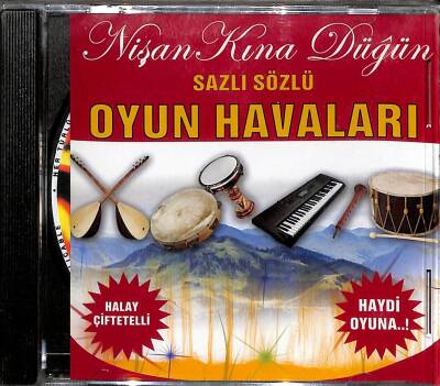 Sazlı Sözlü Oyun Havaları (Sıfır Ürün) CD Müzik CD1891 - 1