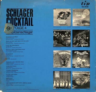 Schlager Cocktail Folge 4 LP (109) PLK17361 - 2