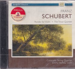 Schubert Franz -Rondo For Violin The Trout Quintet (Sıfır Ürün) CD Müzik CD862 - 7