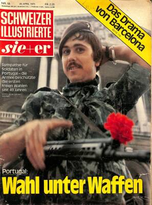 Schweizer Illustrierte Nr 18 28 April 1975 - Portugal Wahl Unter Waffen NDR82939 - 1