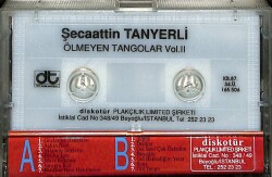 Şecaattin Tanyerli - Ölmeyen Tangolar Vol 2 Kaset ( İkinci El ) KST24124 - 2