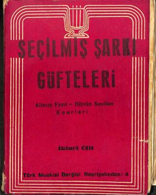 Seçilmiş Şarkı Güfteleri Cilt 2 KTP2436 - 1