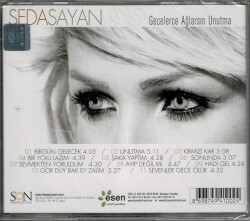 Seda Sayan - Gecelerce Ağlarsın Unutma CD Müzik CD342 - 8