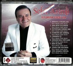 Sefer Azimli - İçiyorsam Sebebi Var (Sıfır Ürün) CD Müzik CD1983 - 2