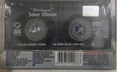 Seher Dilovan *Dardayım * Kaset KST18596 - 2