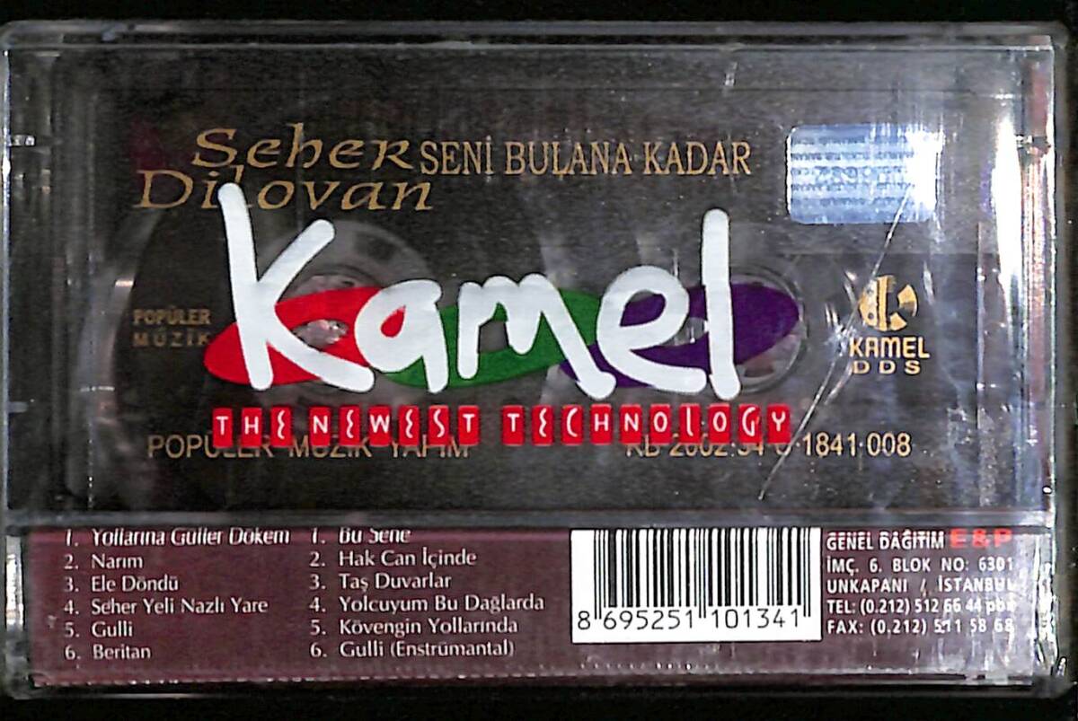 Seher Dilovan - Seni Bulana Kadar Kaset (Sıfır) KST27164 - 2