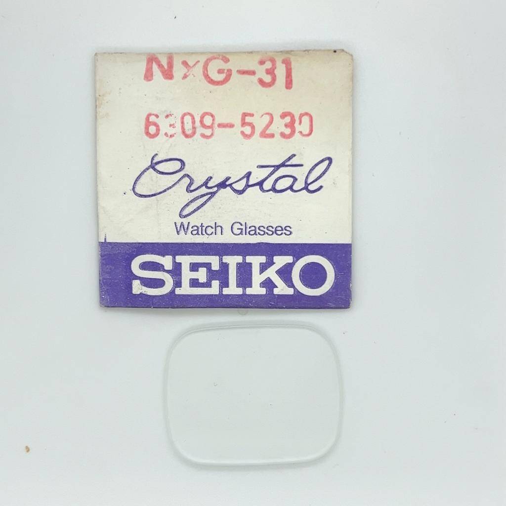 Seiko 6309-5230 N+G-31 Köşeli Saat Camı SYP1035 - 1