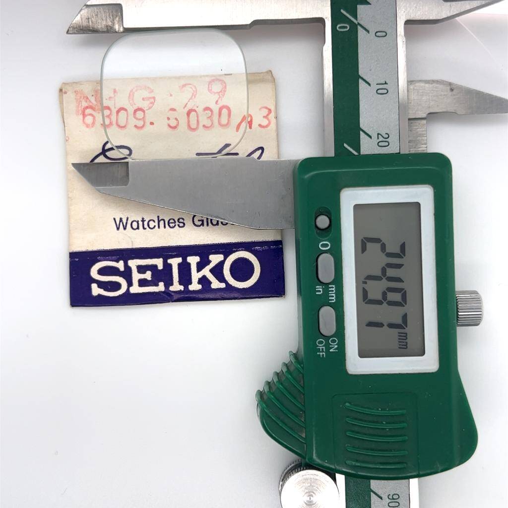 Seiko 6309-6030a3 N+G-29 - Köşeli Saat Camı SYP1046 - 2