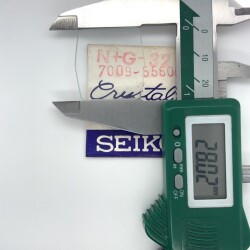 Seiko 7009-5560 N+G-32 - Köşeli Saat Camı SYP1038 - 3