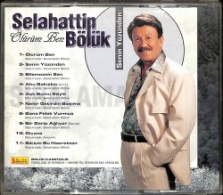 Selahattin Bölük *Ölürüm Ben * ( İkinci El ) CD Müzik CD2339 - 2