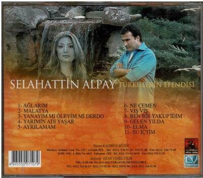 Selehattin Alpay *Türkülerin Efendisi* CD Müzik CD615 - 8