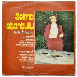 Selma İstanbullu - Hatırladın Mı LP PLAK KABI PLK10567 - 2