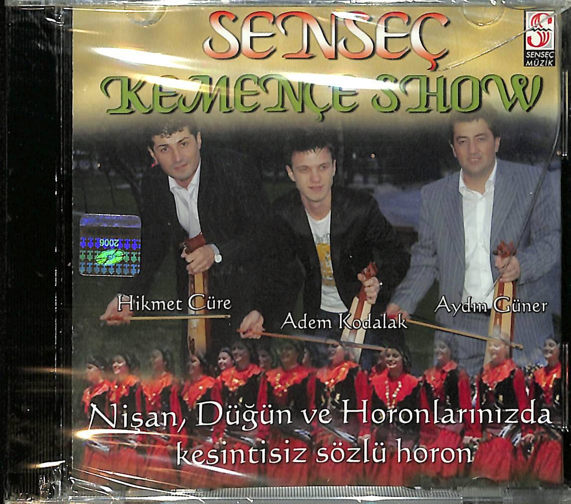 Senseç Kemençe Show - Hikmet Cüre-Adem Kodalak-Aydın Güner CD (Sıfır) CD3773 - 1