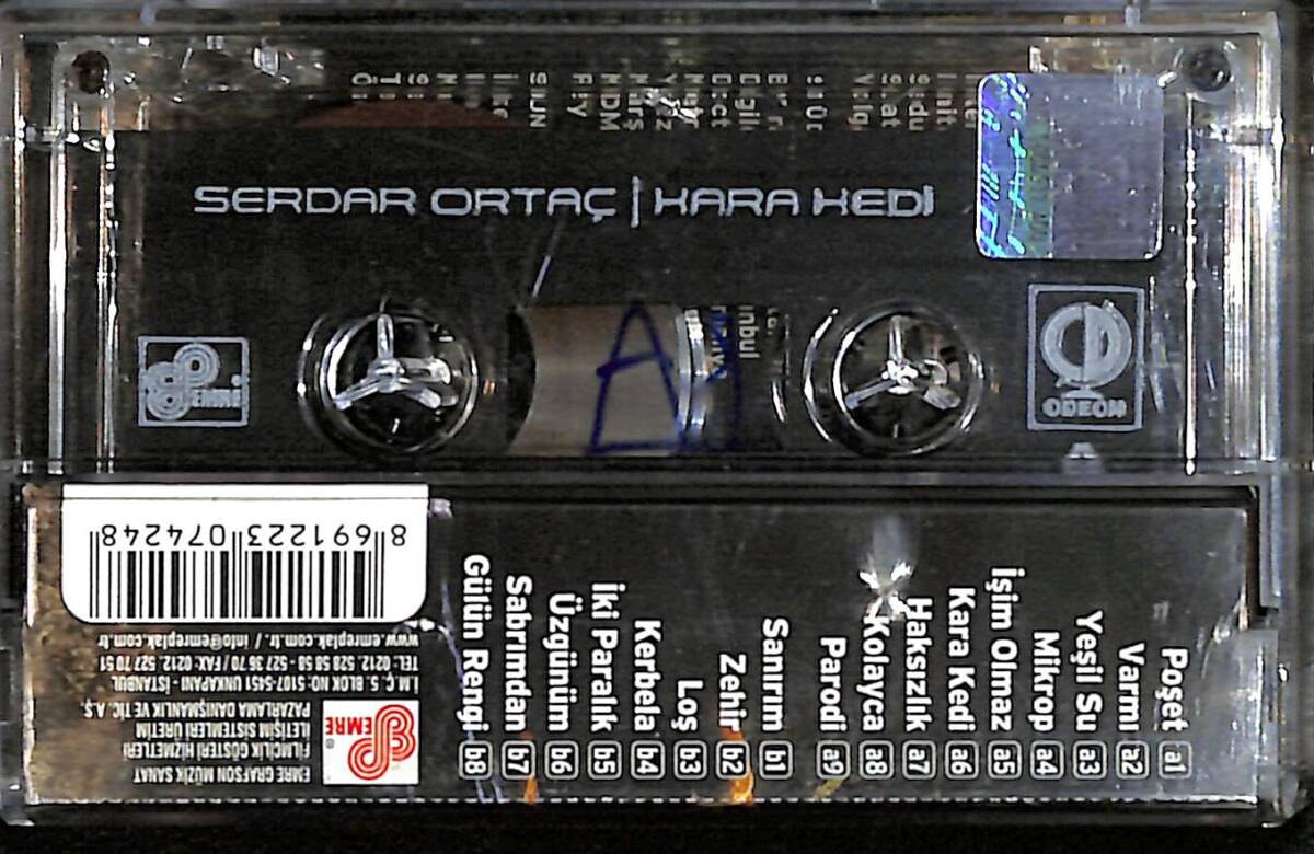 Serdar Ortaç - Kara Kedi Kaset (İkinci El) KST26669 - 2