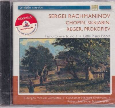 Sergei Rachmaninov - Chopin, Skrjabin, Reger, Prokofiev (Sıfır Ürün) CD Müzik CD856 - 5