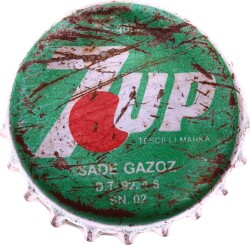 Seven Up Sade Eski Gazoz Kapağı CMK799 - 1