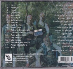 Seymenler - Seymen Ve Kaşık Oyunları (Sıfır Ürün) CD Müzik CD1136 - 2