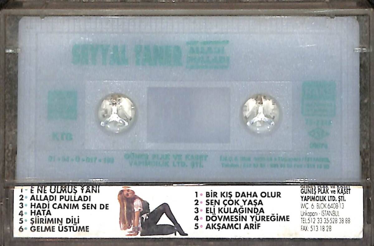 Seyyal Taner - Alladı Pulladı Kaset (İkinci El) KST26525 - 2