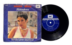 Sezen Aksu - Allah Aşkına / Sensiz İçime Sinmiyor PLAK (10/6) PLK25690 - 1