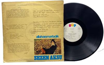 Sezen Aksu - Allahaısmarladık PLAK LP 1977 (108) PLK17834 - 2