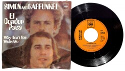 Simon And Garfunkel - El Condor Pasa / Why Don't You Write Me 1970 Almanya Basım PLAK (10/6.5) PLK24854 - 1