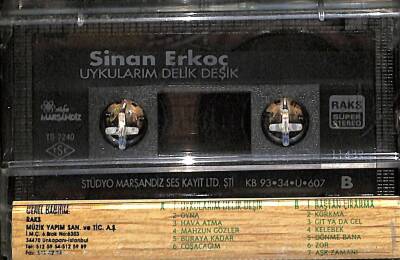 Sinan Erkoç - Uykularım Delik Deşik Kaset (İkinci El) KST25073 - 2