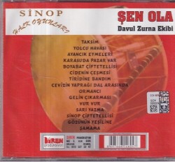 Sinop Halk Oyunları * ( İkinci El ) CD Müzik CD1148 - 2