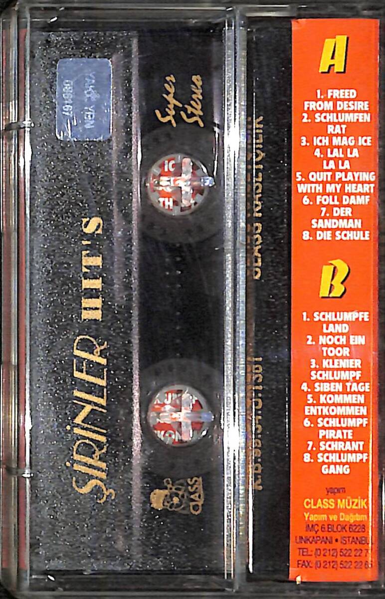 Şirinler Hit's Kaset (İkinci El) KST27460 - 2