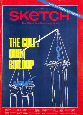 Sketch July 6 , 1973 - The Gulf Quiet Buhldup NDR77476 - 1