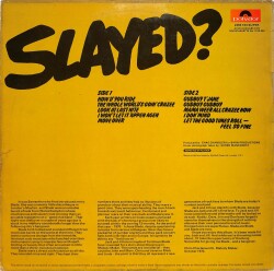 Slade – Slayed? (1972 - UK) LP - 2