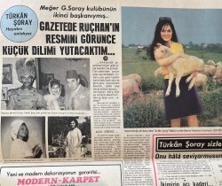 Son Aktüalite Gazetesi 26 Mayıs 1968 - 1967- 1968 Türkiye Ligi Şampiyonu Fenerbahçe - Türkan Şoray Hayatını Anlatıyor GZ156545 - 2